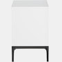 Lauki Bedside Table With Legs