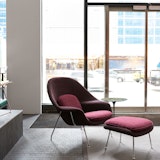 New York Home Design Shop with Saarinen Womb Chair and Ottoman