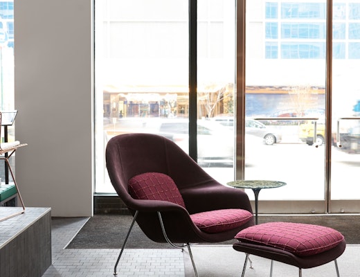 New York Home Design Shop | Saarinen Womb Chair New York Home Design Shop with Saarinen Womb Chair and Ottoman