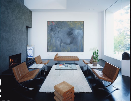 Barcelona Chair, Barcelona Couch, Barcelona Table Knoll, Inc. acquired exclusive rights to produce the Barcelona Collection in 1948.