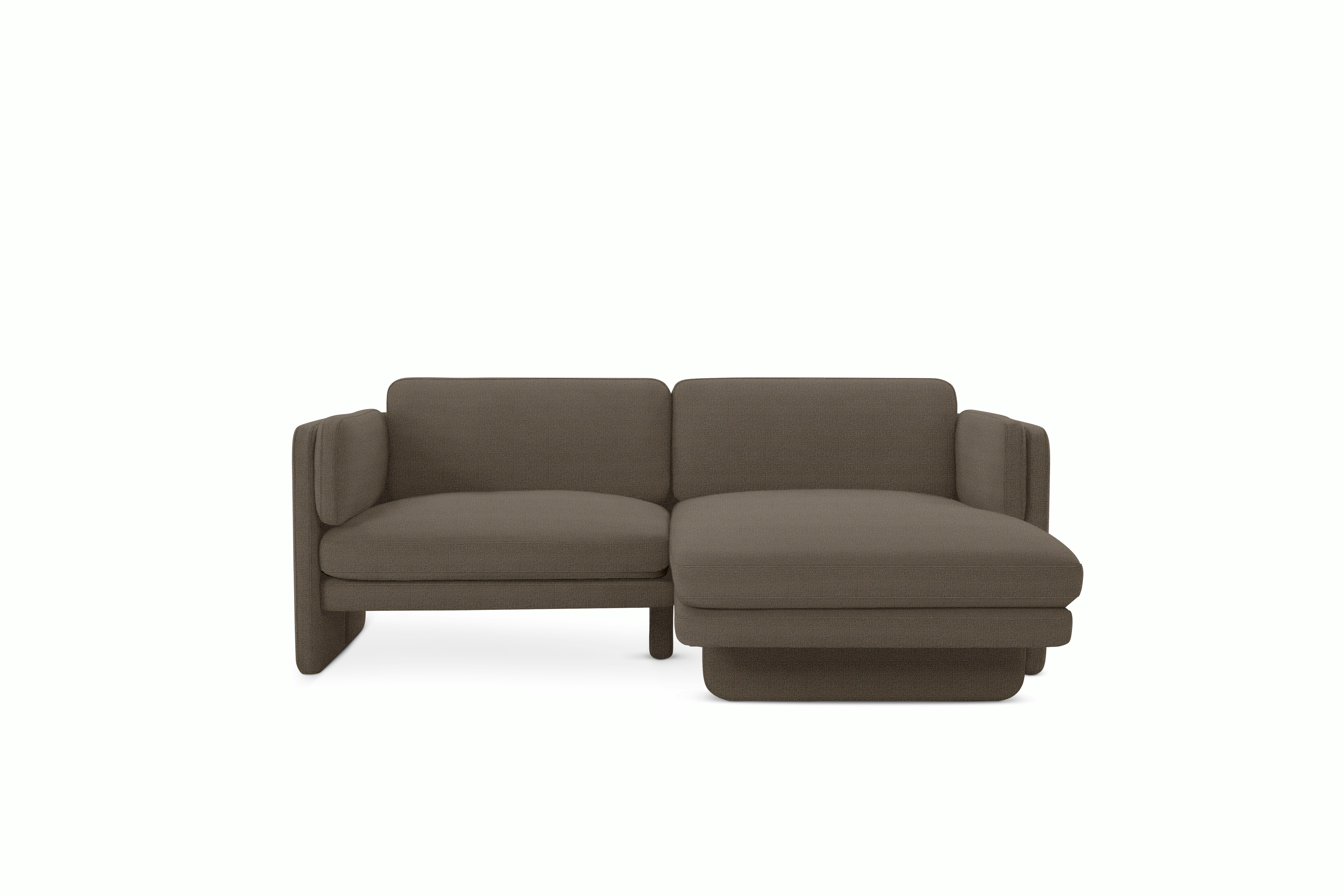 Pastille Sectional Chaise - 80 in - Right