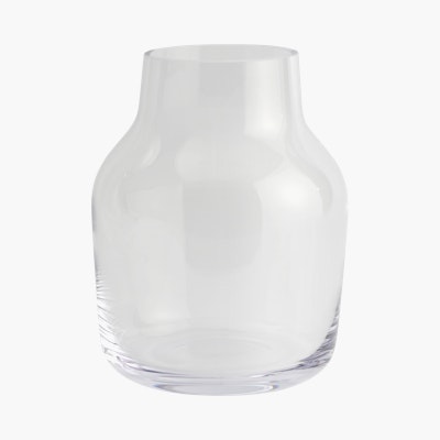Silent Vase - Medium, Clear