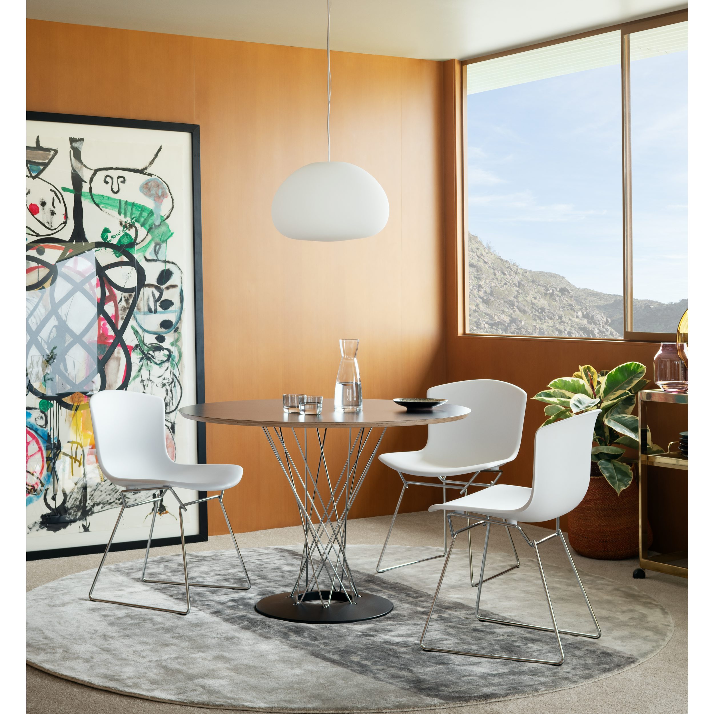 ダイニングテーブル Cyclone table Cyclone Dining Table 36 | Knoll
