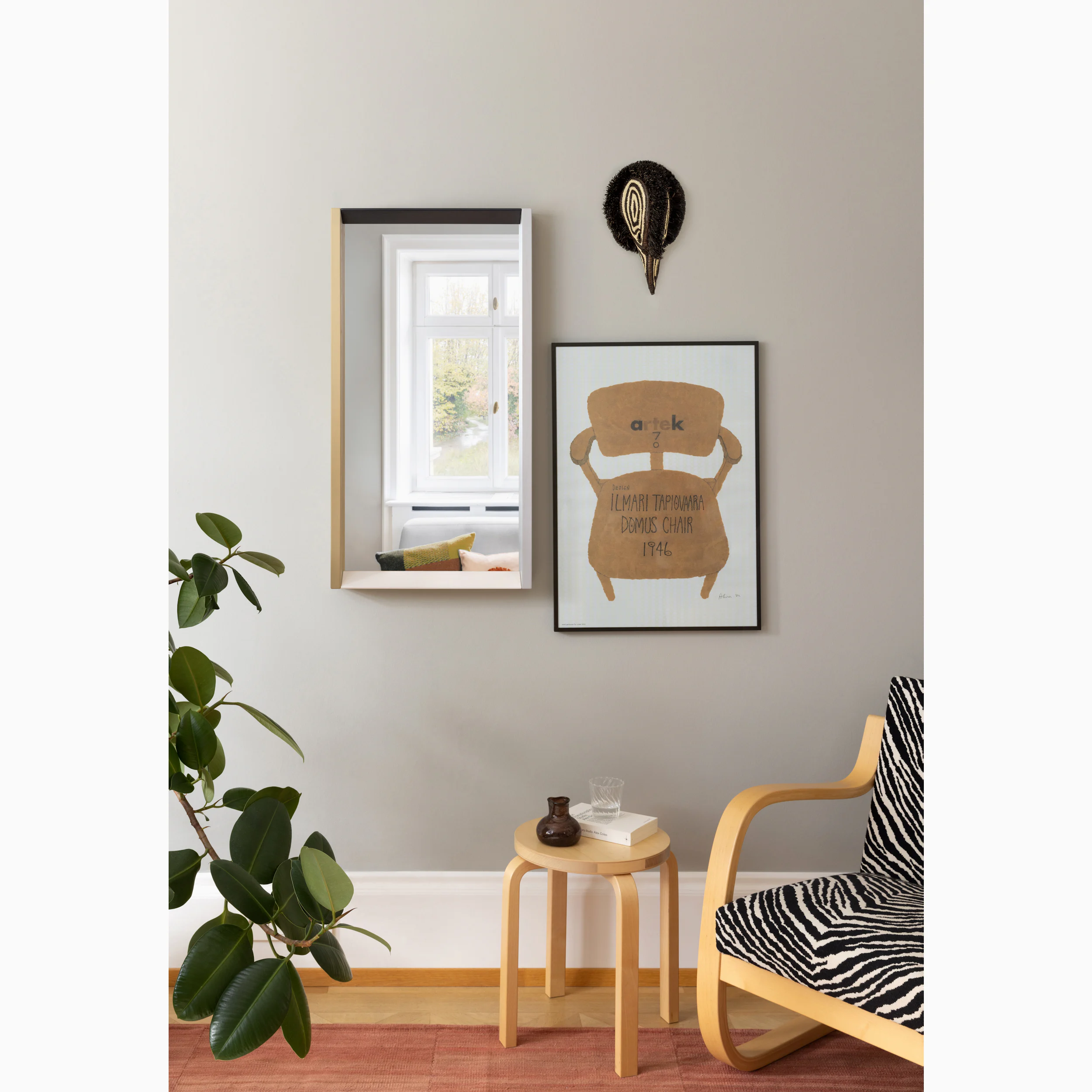 Colour Frame Mirror, Small Colour Frame Mirror, Small