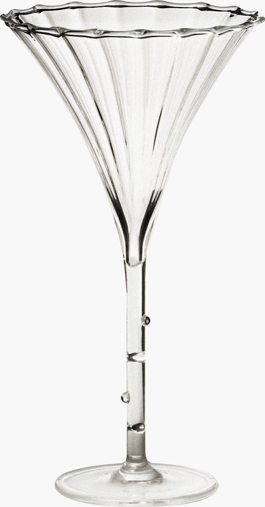 Trumpet Aperitif Glass Set of 4 - Glass,  Clear