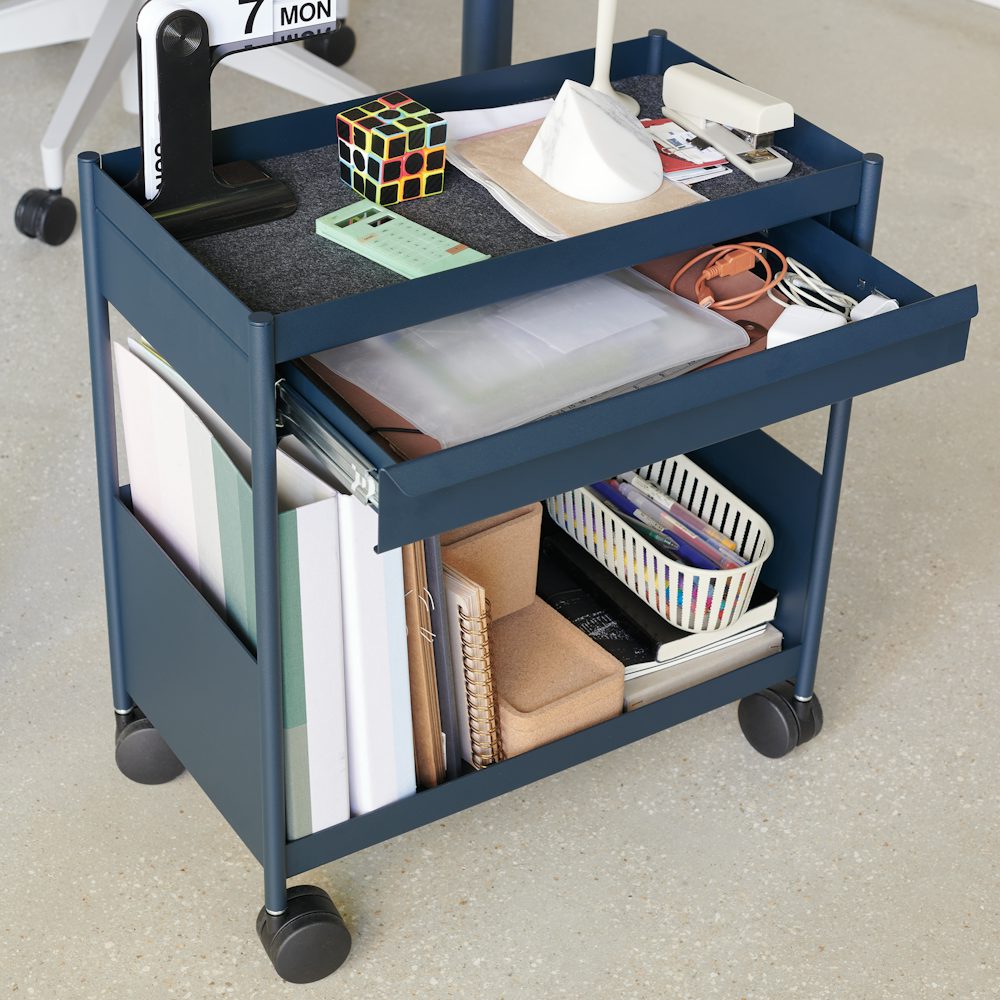 OE1 Trolley, Top Drawer & Bottom Shelf