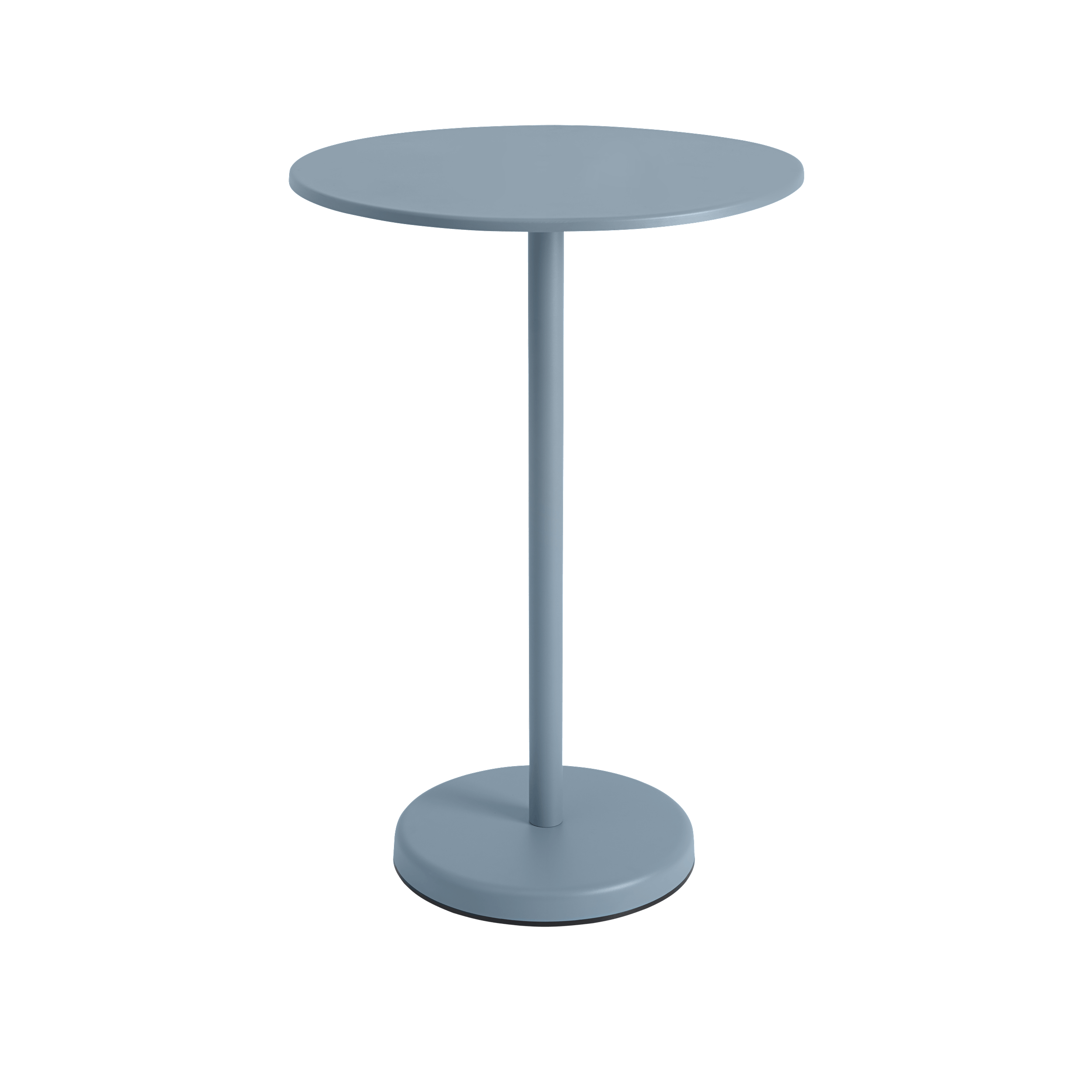 Linear Steel High Round Table