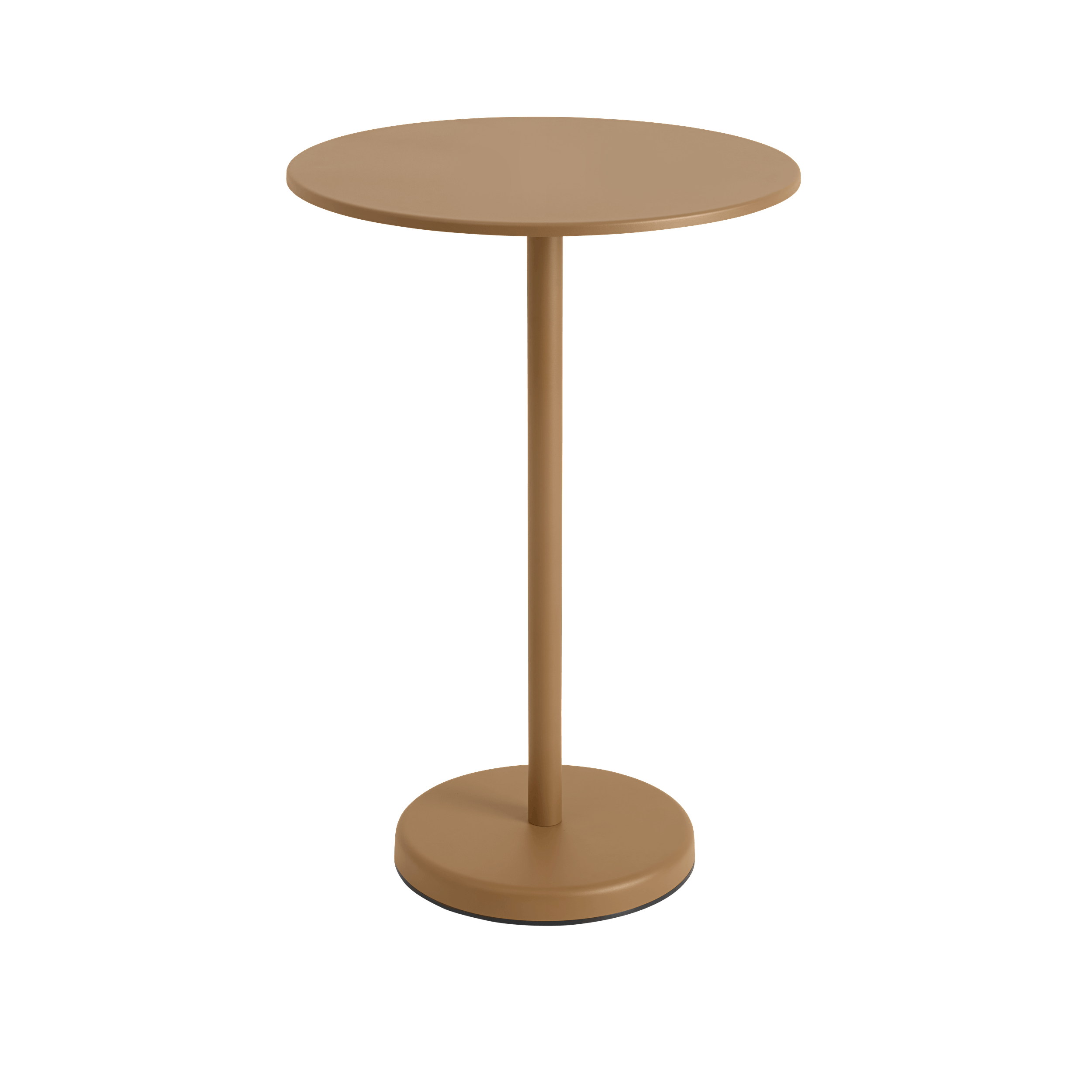 Linear Steel High Round Table