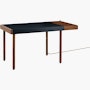 New Canaan Leatherwrap Sit-to-Stand Desk New Canaan Leatherwrap Sit-to-Stand Desk, Right Drawer