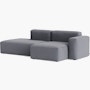 Mags Soft Low Sectional Mags Soft Low One-Arm Sectional