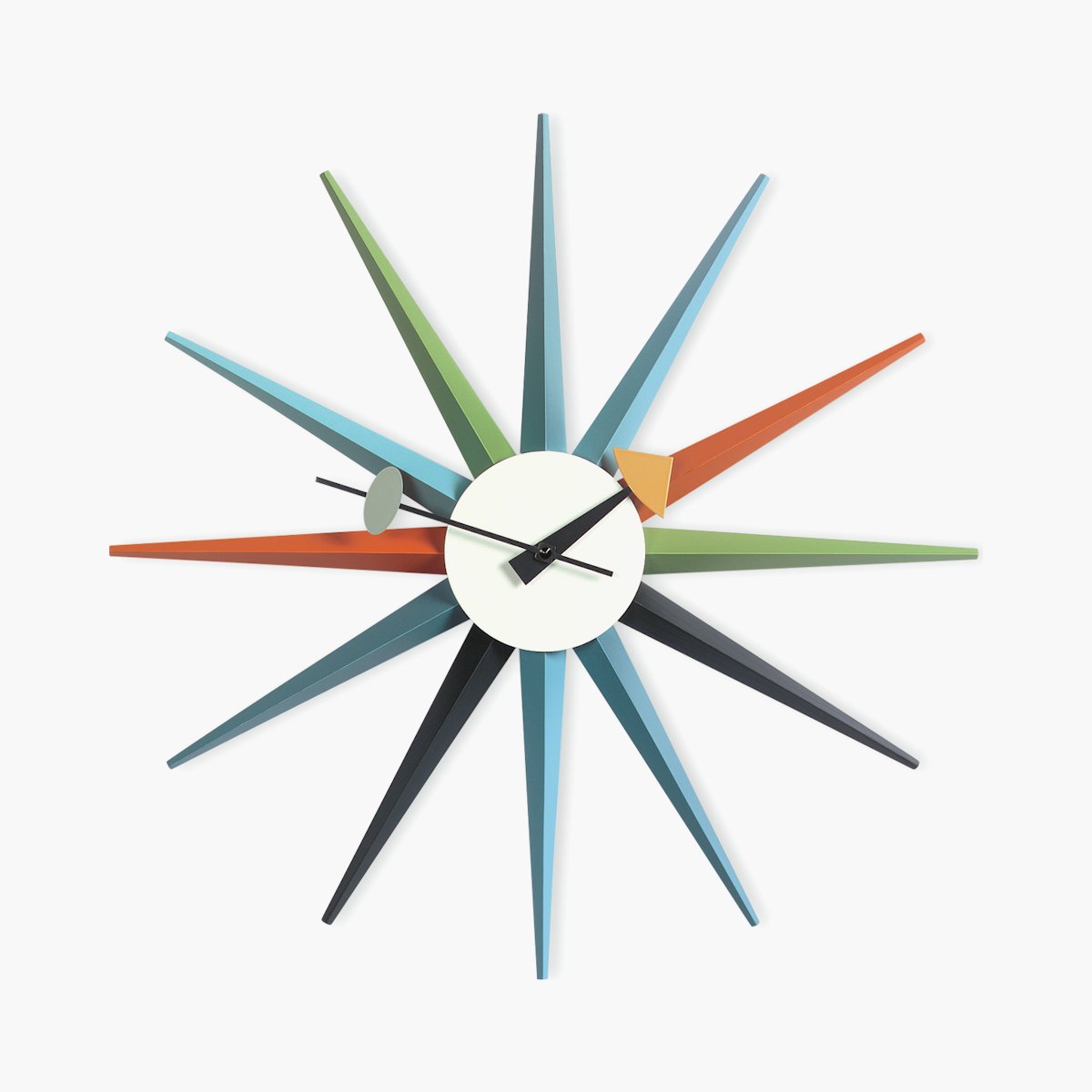 Nelson Sunburst Clock