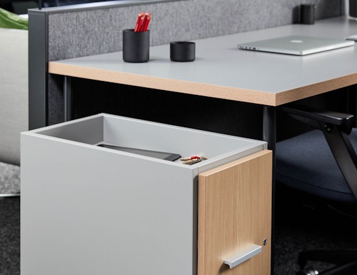 Anchor Storage anchor storage dividends horizon freestanding panel neocon 2018