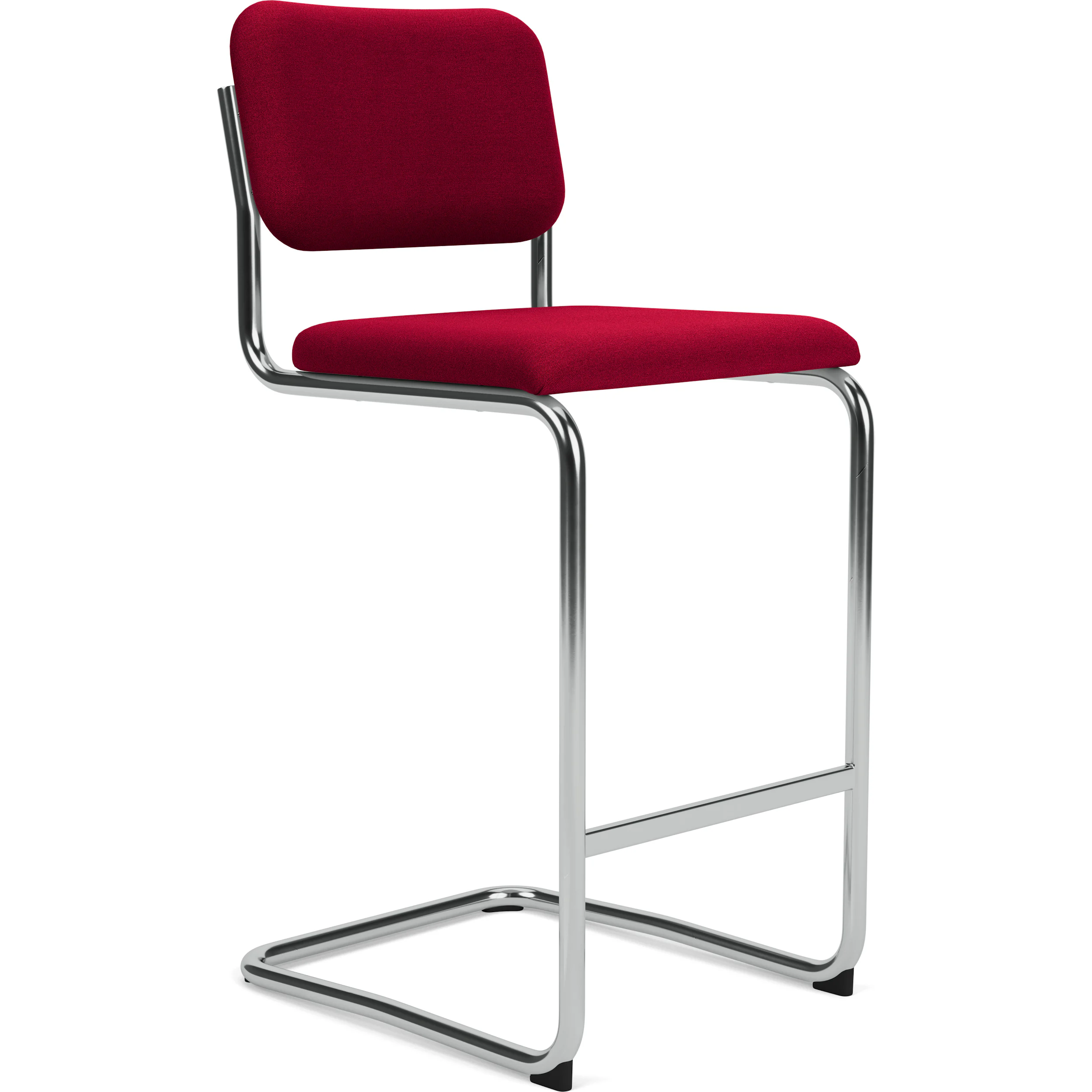 Cesca Upholstered Bar Height Stool Cesca Upholstered Bar Height Stool