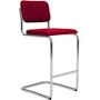 Cesca Fully Upholstered Stool  Cesca Upholstered Bar Height Stool