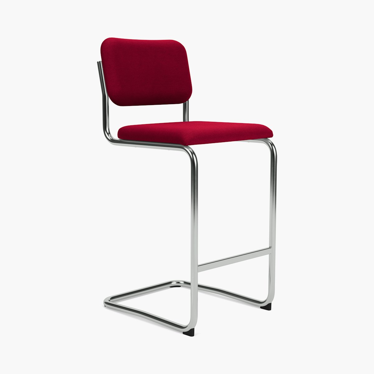 Cesca Fully Upholstered Stool  Cesca Fully Upholstered Stool