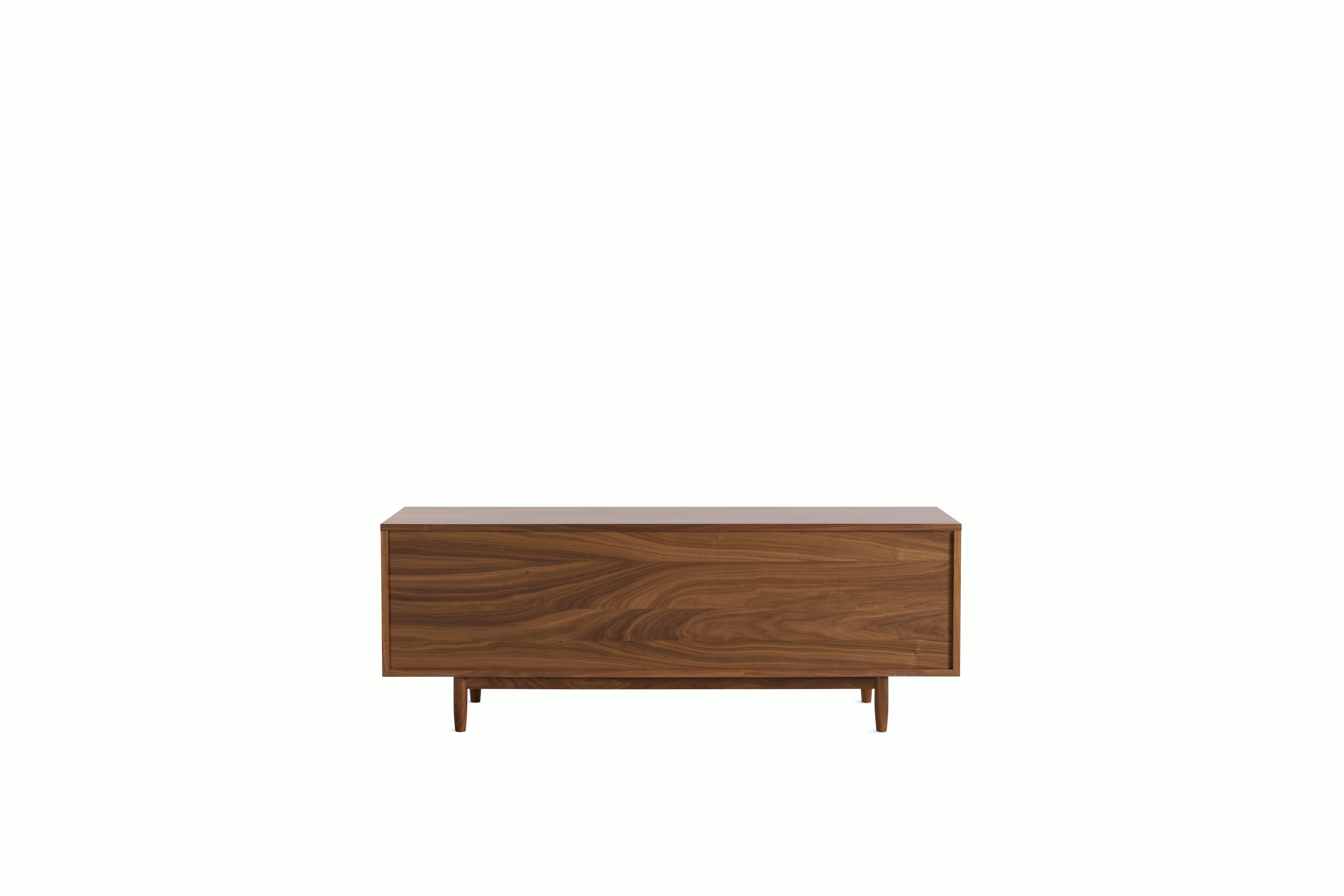 Raleigh Media Unit - 60",  Walnut"