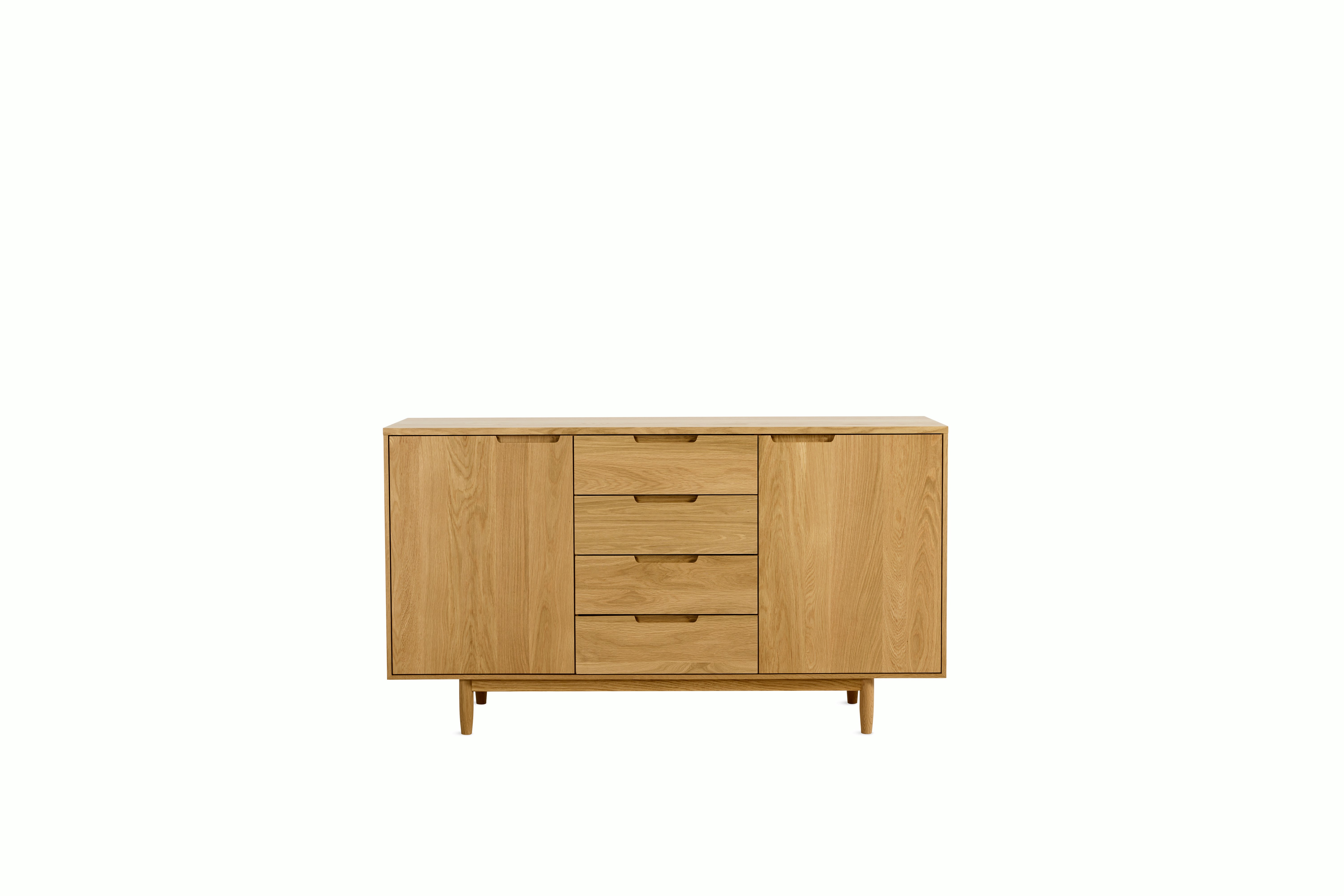 Raleigh Credenza - 58 in.,  Oak