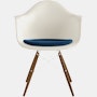 Eames Shell Armchair with Seat Pad (DWR)
