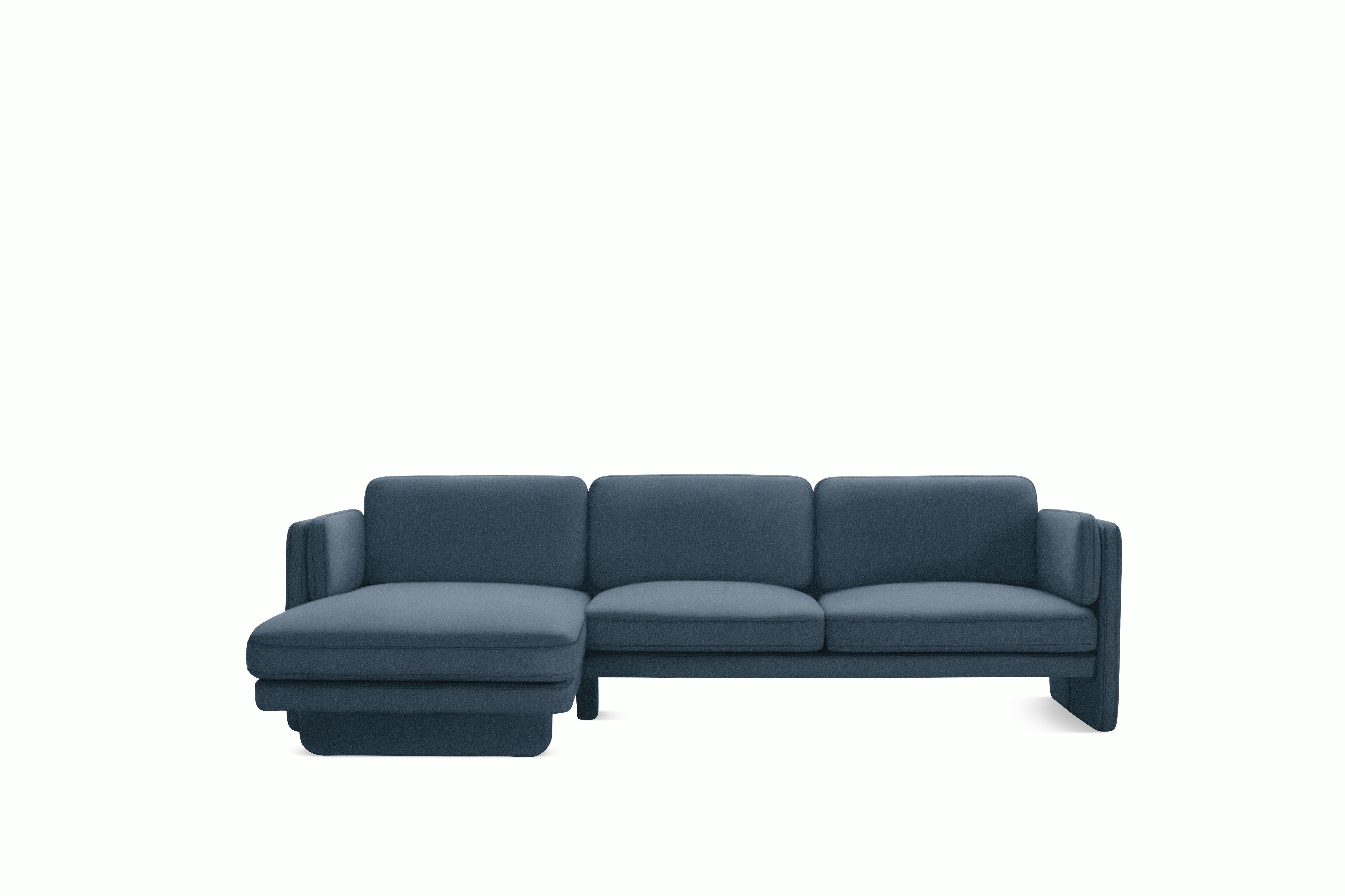 Pastille Sectional Chaise, 105"