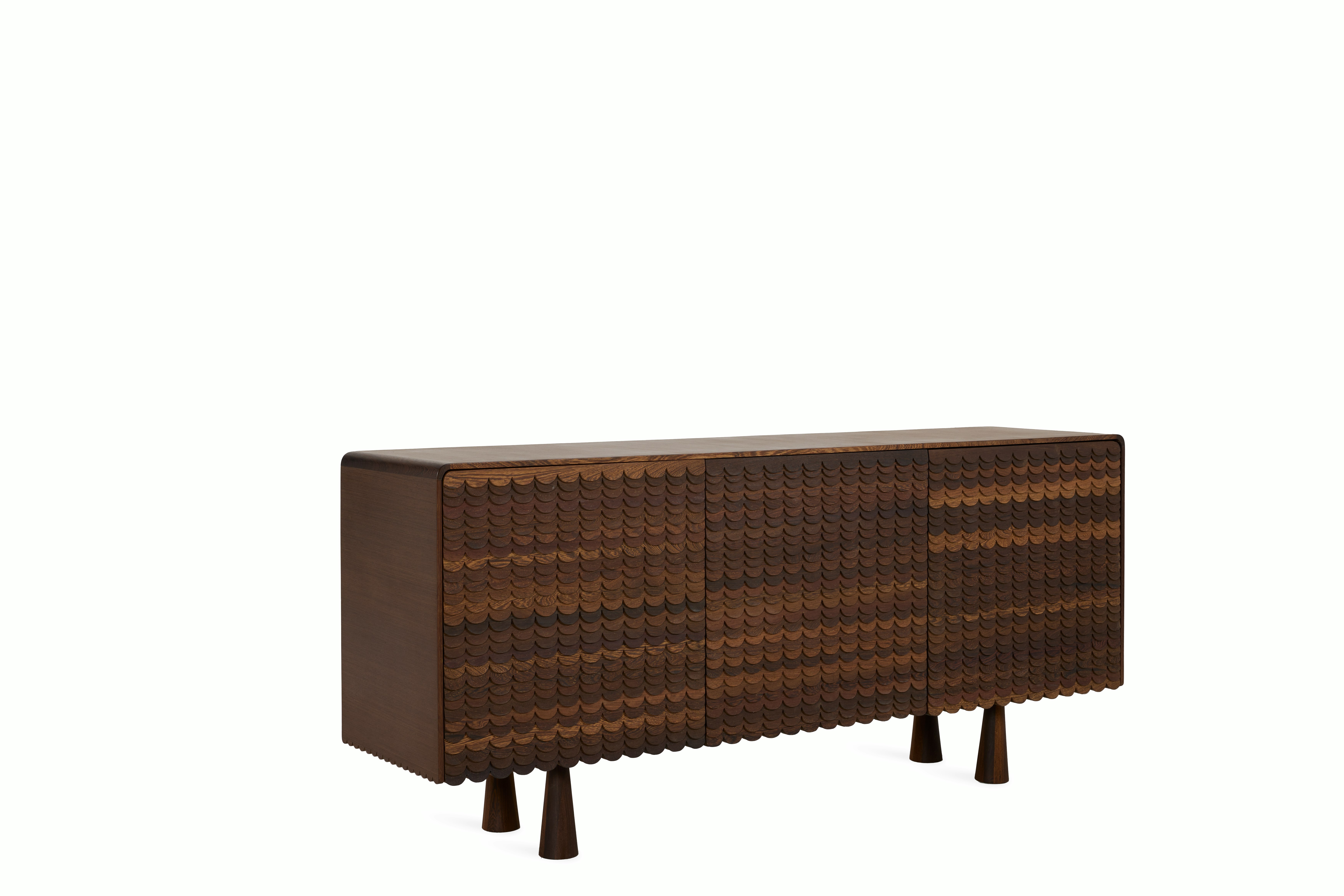 Lesire Credenza - Panga Panga Wood