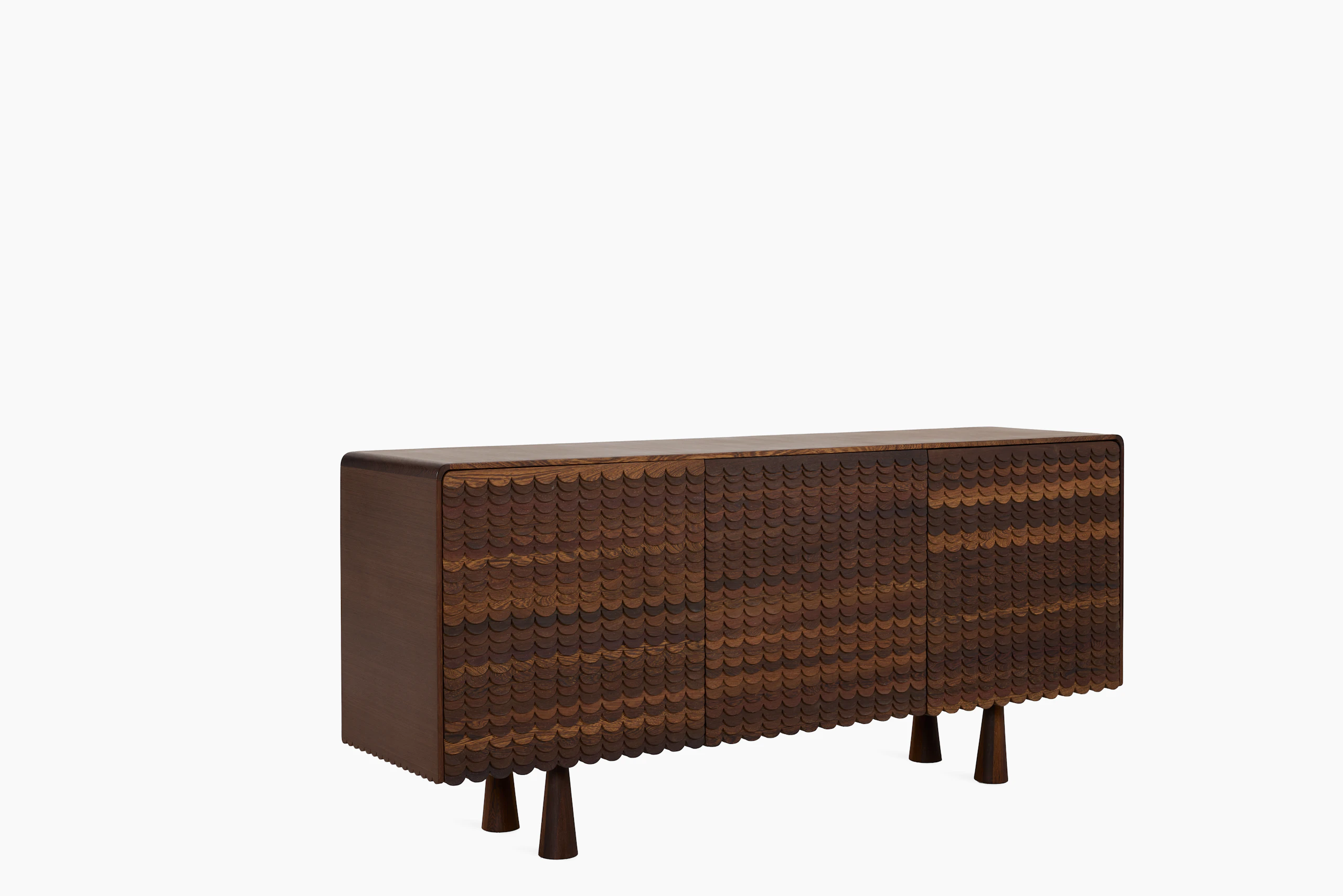 Lesire Credenza - Panga Panga Wood