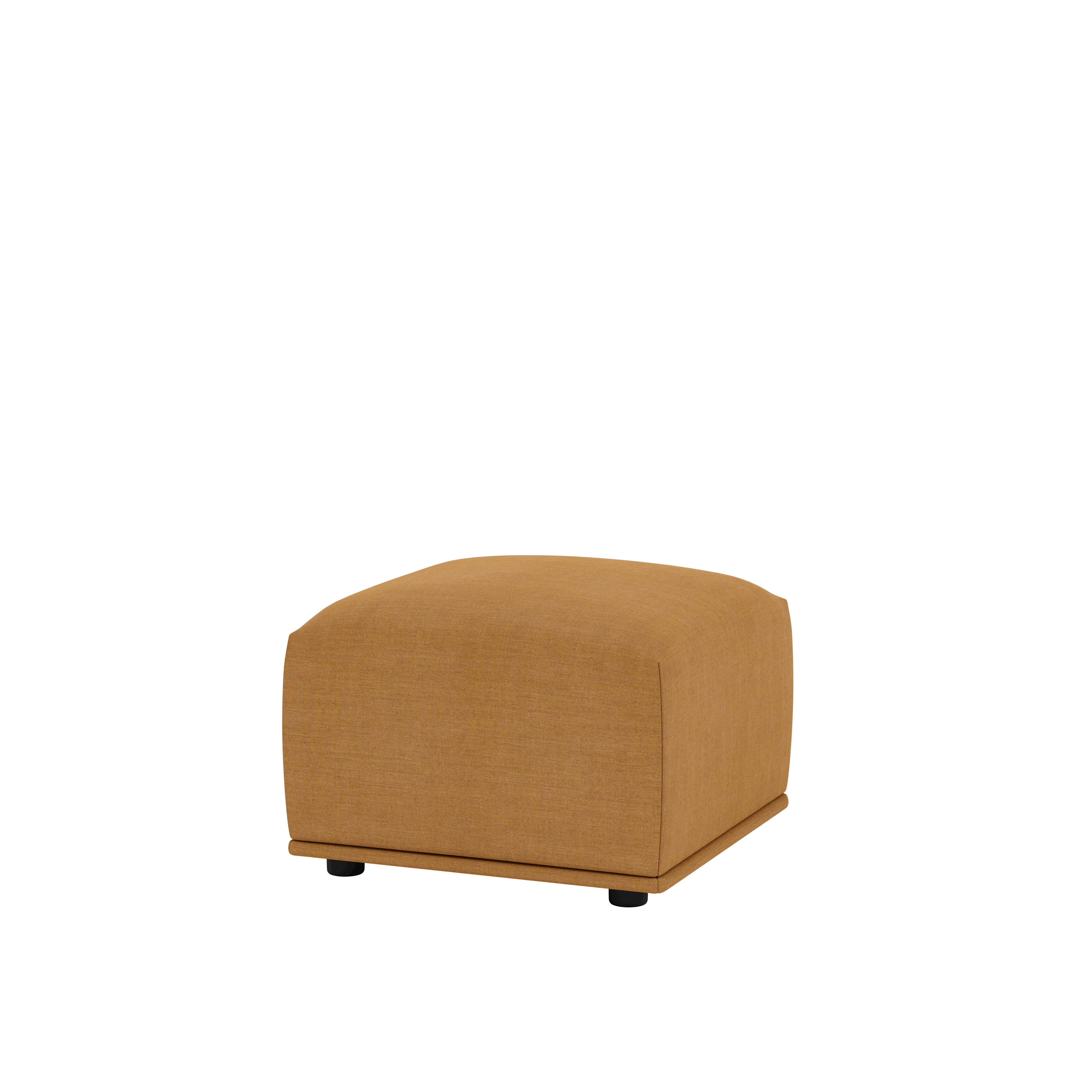 Echo Pouf, Medium, Remix 433, Mustard, 20" x 20"