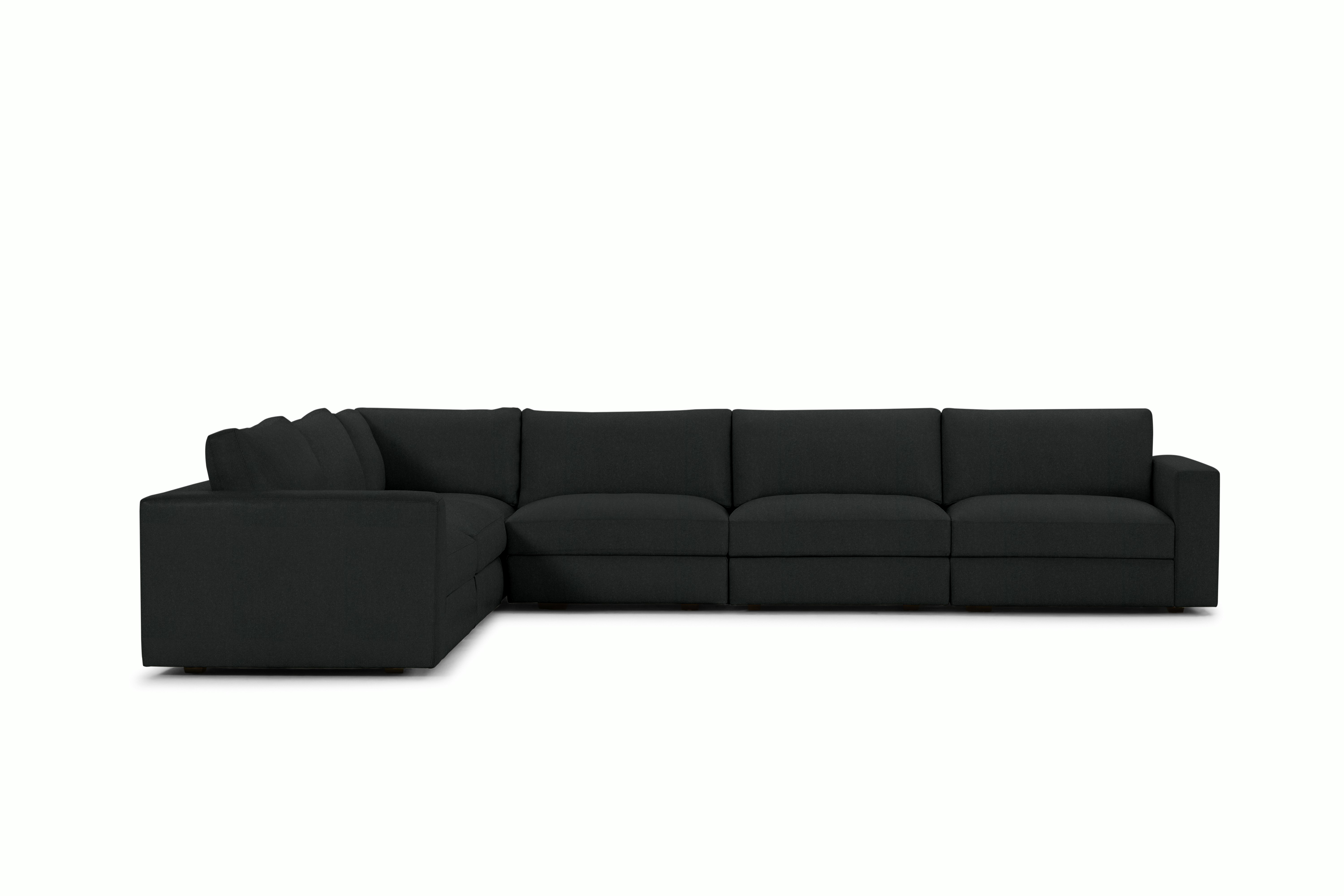 Reid Corner Sectional, L-Shaped Six Seater