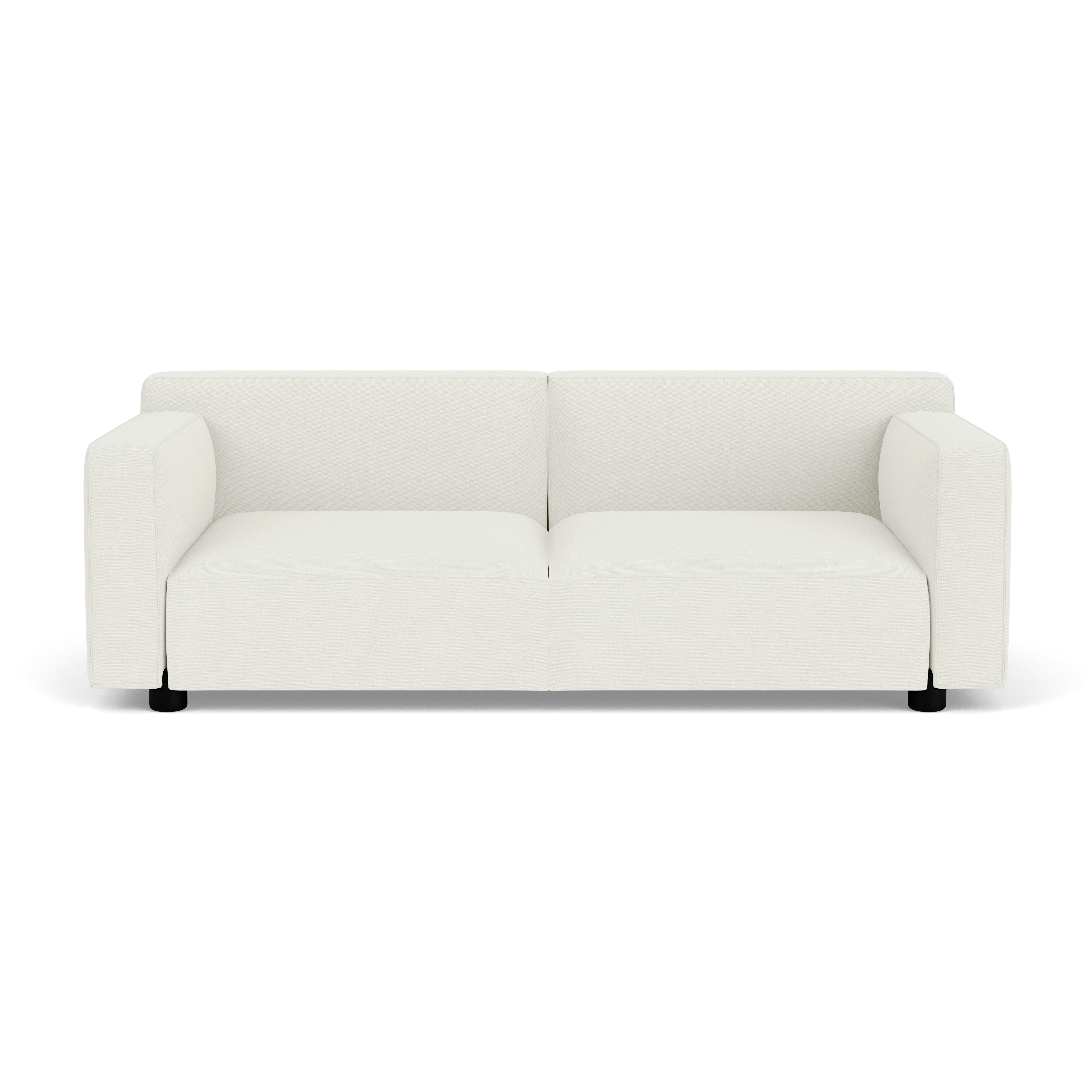 Barber Osgerby Sofa - Three Seater, Hourglass, Air, Jet Black