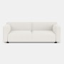 Barber Osgerby Sofa - Three Seater, Hourglass, Air, Jet Black
