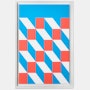 Nelson Pop Art Rectangles Poster