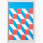 Nelson Pop Art Rectangles Poster Nelson Pop Art Rectangles Framed Poster