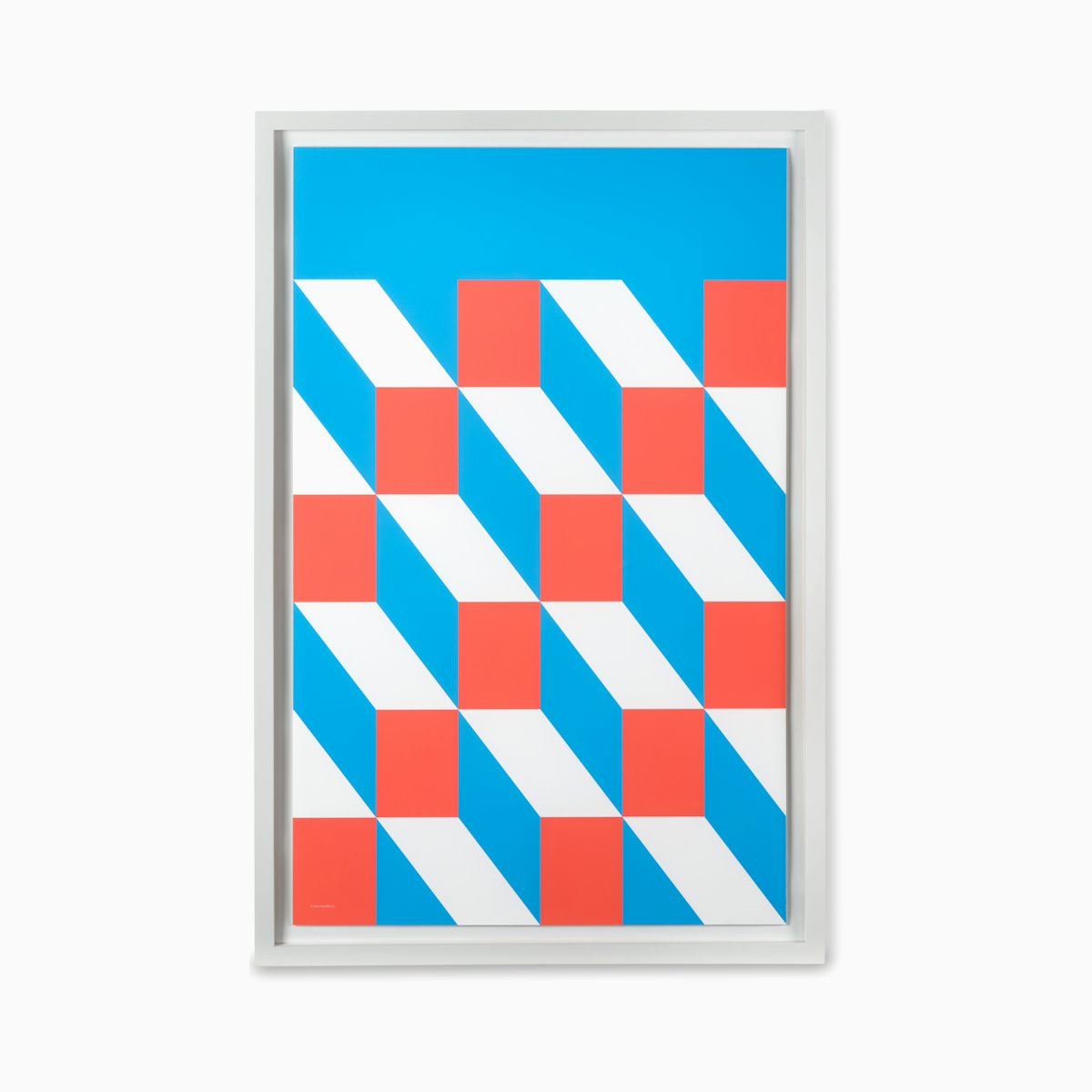 Nelson Pop Art Rectangles Poster Nelson Pop Art Rectangles Framed Poster