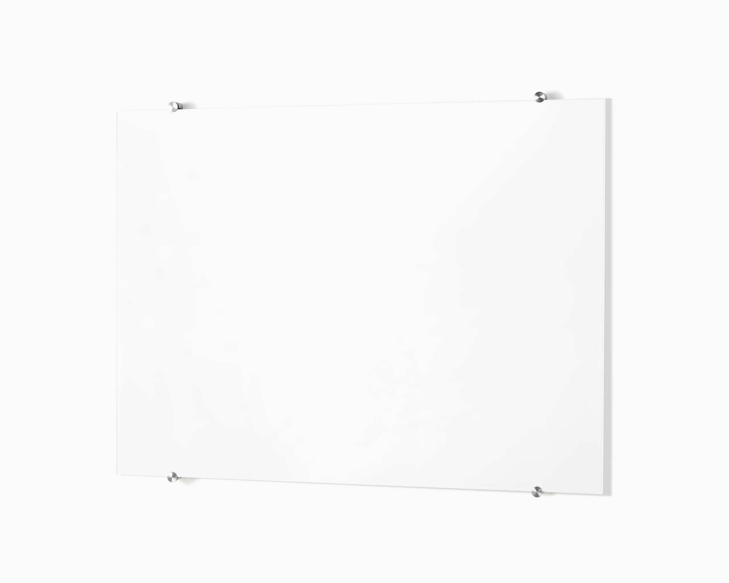 Glass White Board, Edge Grip Clip