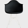 Eames Molded Plastic Wire-Base Armchair (DAR)