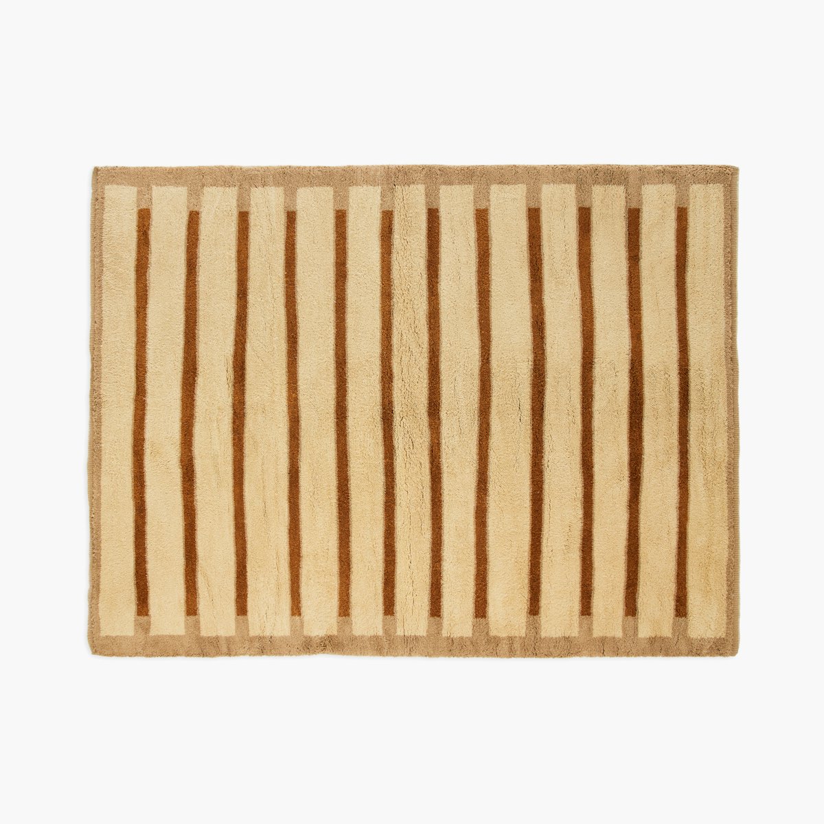 Brick Wool Moroccan Rug Brick Wool Moroccan Rug, Oat