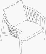 Crosshatch Chair