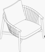 Crosshatch Chair