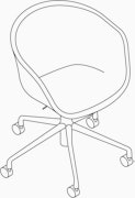 About A Chair 53 Task Armchair