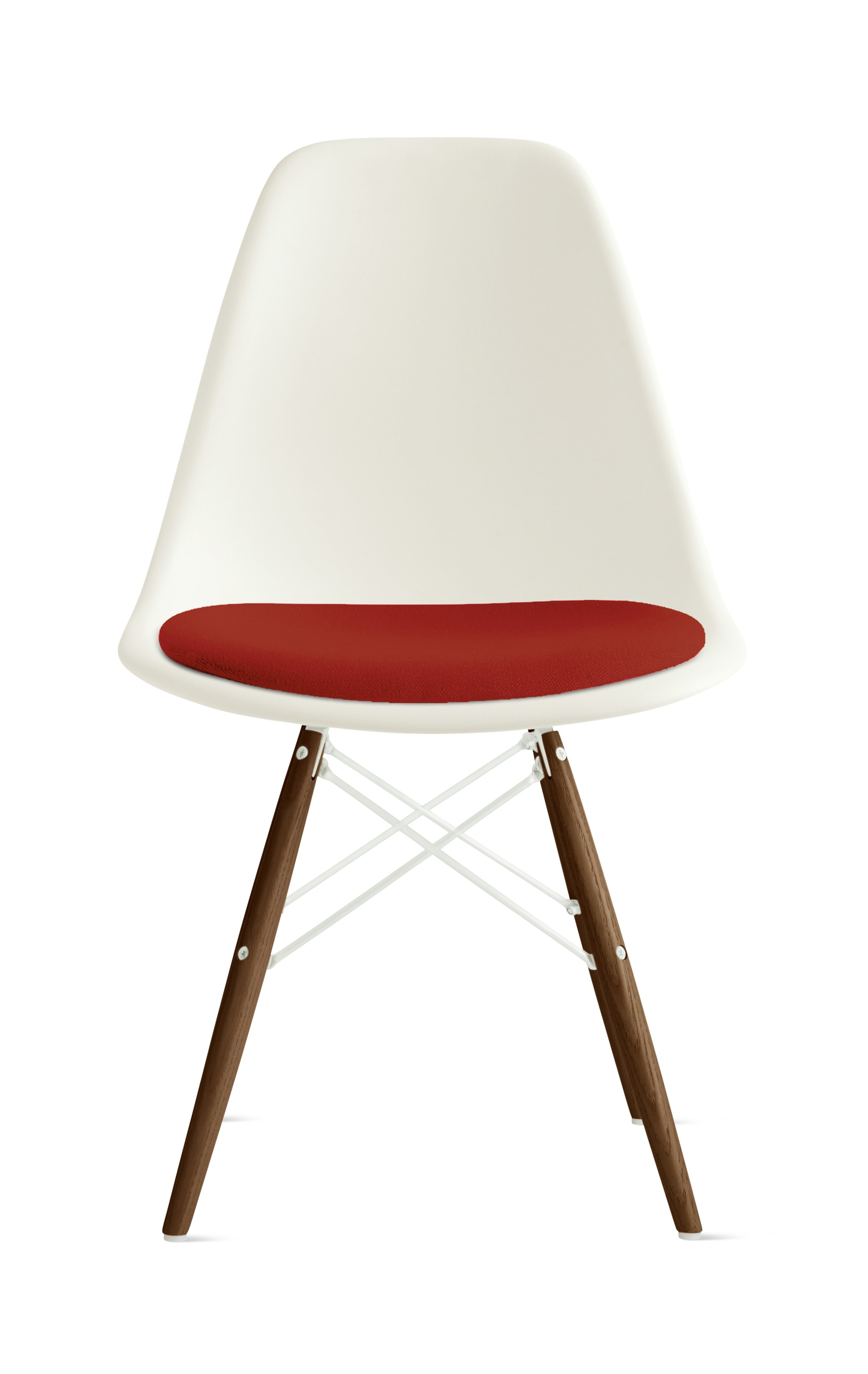 Eames Recycled Plastic Side Chair with Seat Pad
