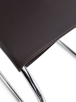 Mies van der rohe MR Side Chair cowhide