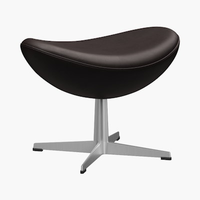 Egg Footstool Egg Footstool, Leather
