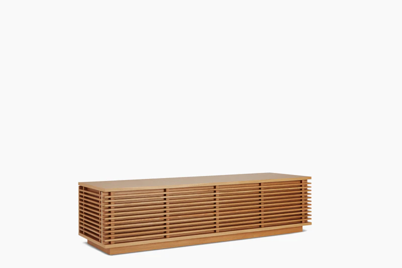 Line Storage Bench, DWR Collection | MillerKnoll