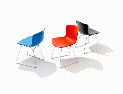 Bertoia Molded Shell Side Chair bertoia molded shell side chair