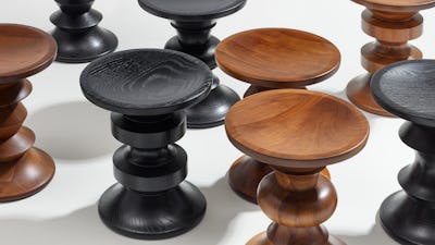 Eames Turned Stool Collection