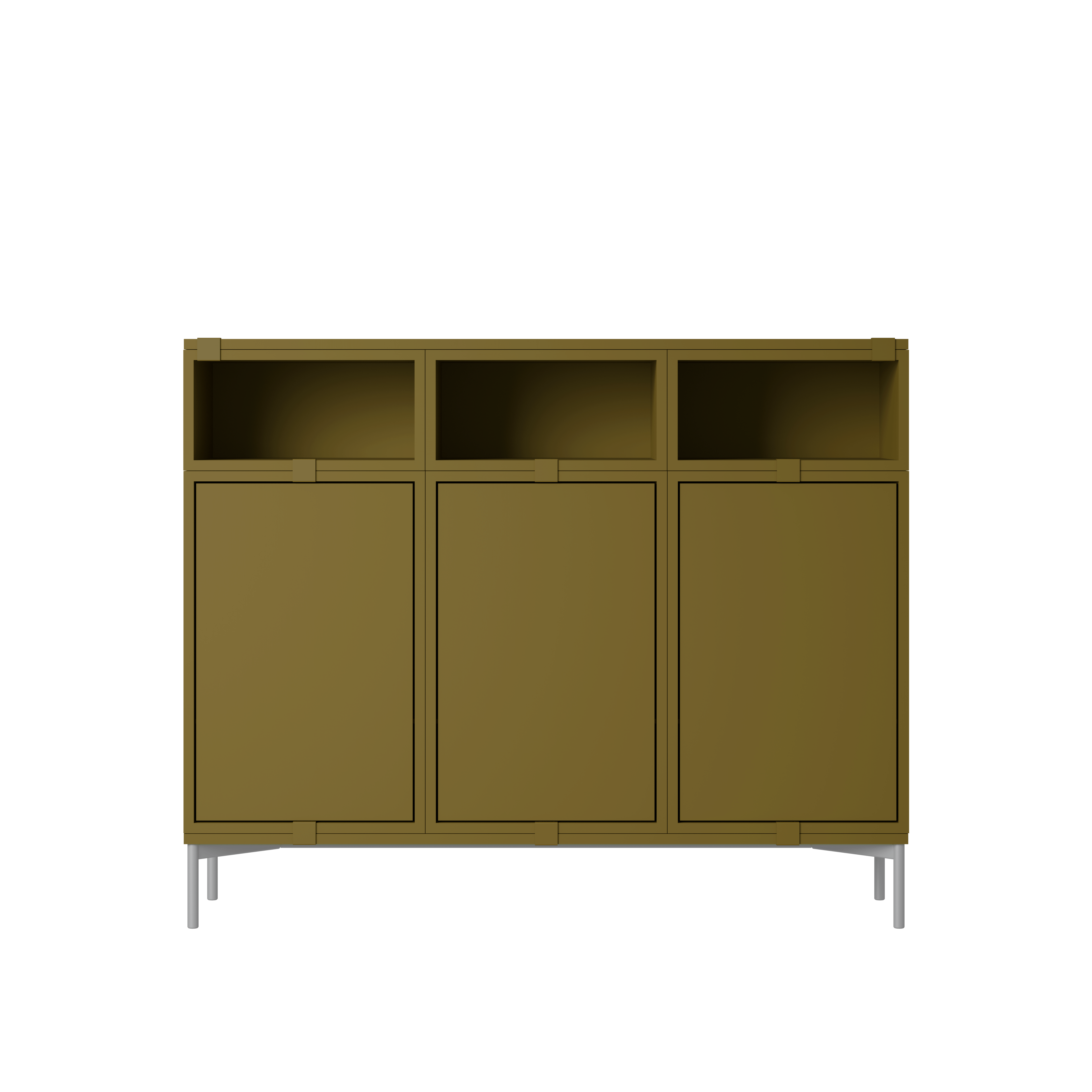 Stacked Storage Sideboard