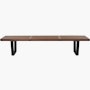 Nelson Platform Bench Nelson Platform Bench, Wood Base