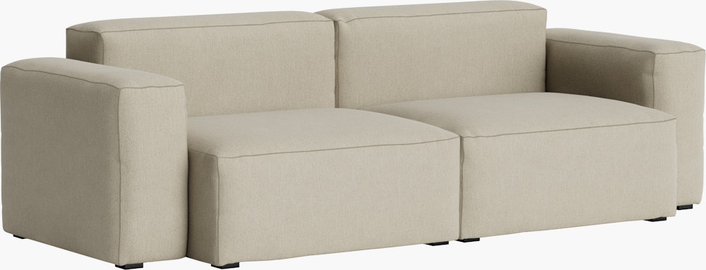 Mags SL 2.5-Seat Sofa - Pecora, Cream