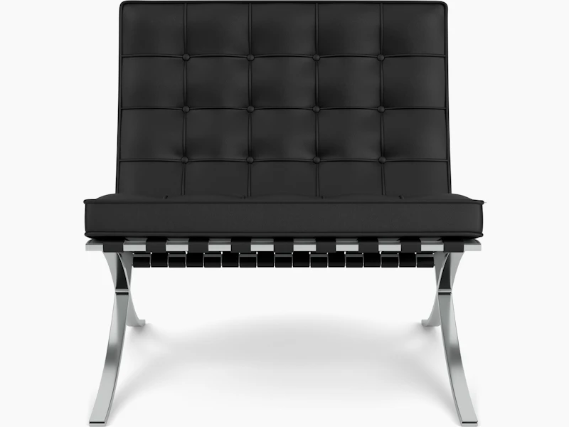 Barcelona Chair - Volo Leather, Black