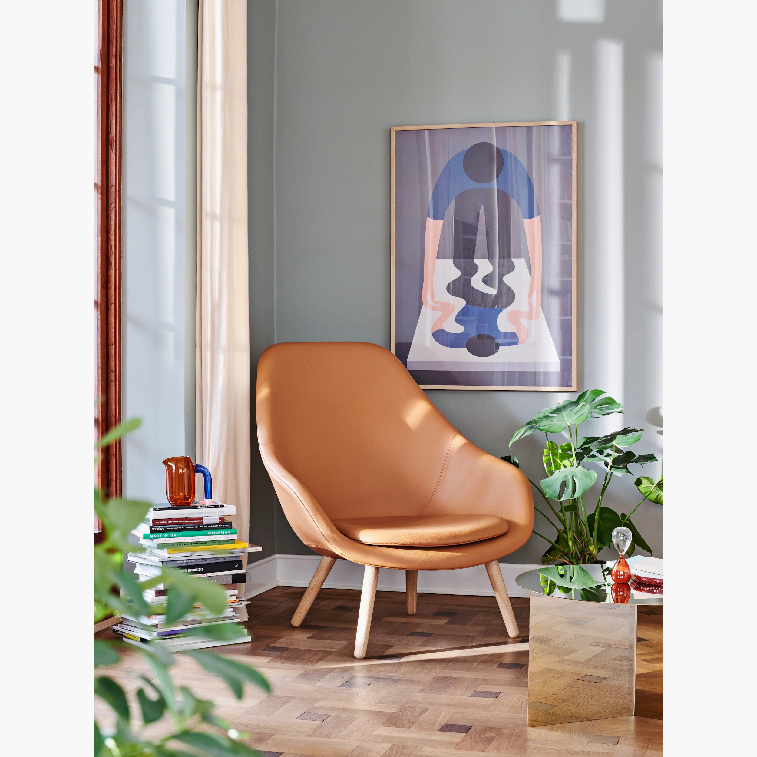About A Lounge 92 Armchair, High Back About A Lounge 92 Armchair, High Back