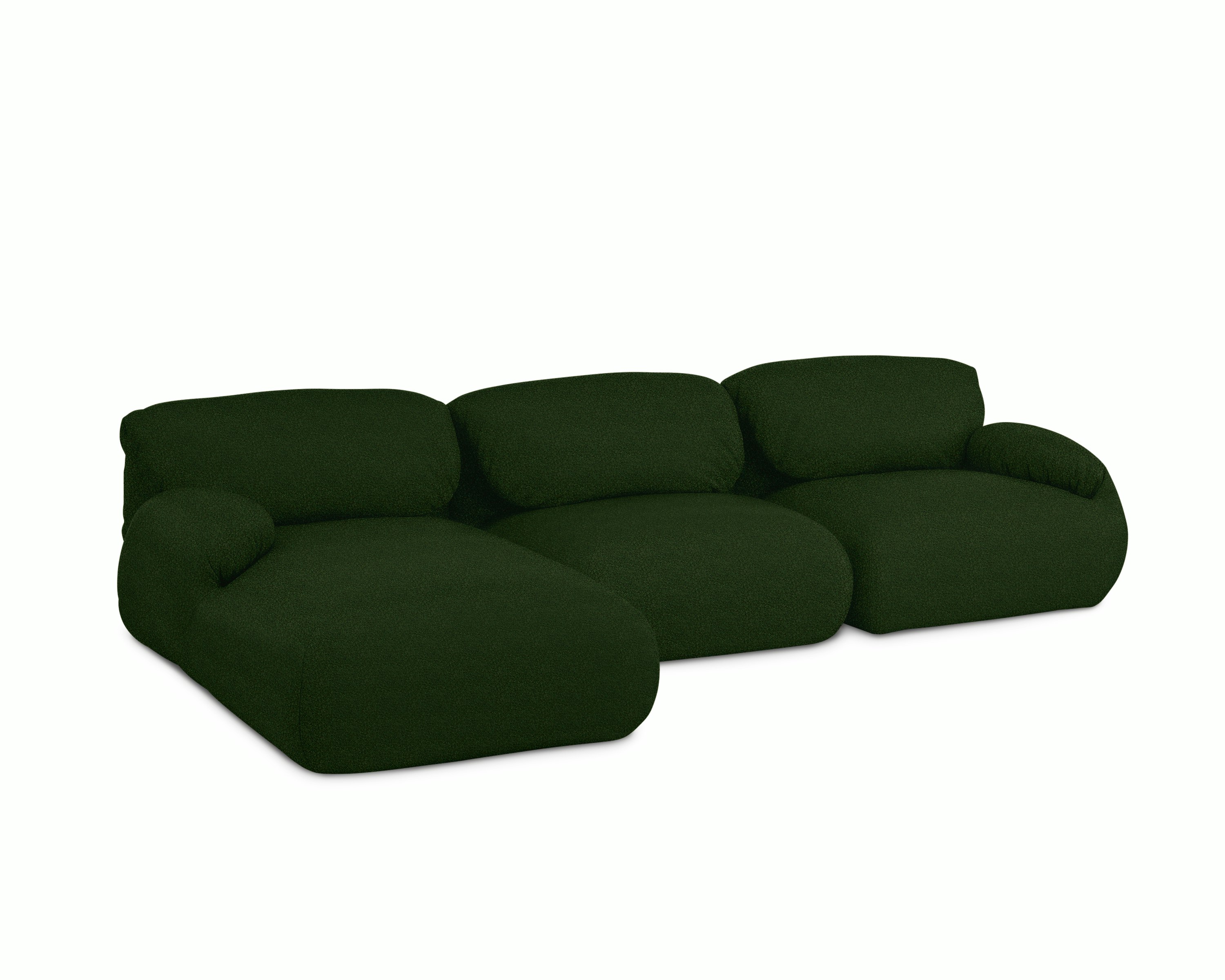 Luva Modular 3 Seat Sectional  - Left